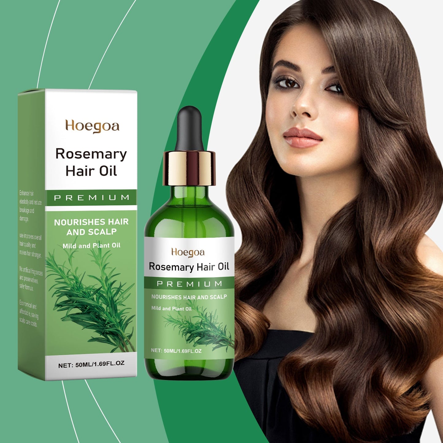 Premium Rosemary Oil for Nourishing Hair Care