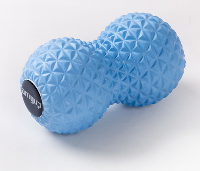EVA Peanut Massage Ball Double Lacrosse Massage Ball Mobility Ball for Physical Therapy Deep Tissue Massage Tool Back Hand Foot - Korvel
