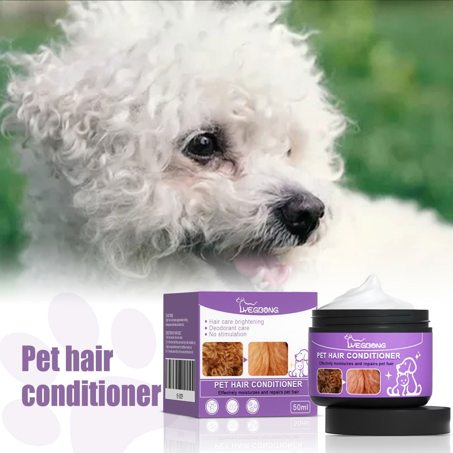 Après-shampooing Fluffy Soft pour animaux de compagnie