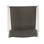 Cape Coral Outdoor Wicker Dining Chairs - 2-Pcs Set, Grey