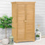 Premium Wooden Garden Shed - 3-Tier Outdoor Storage Cabinet
