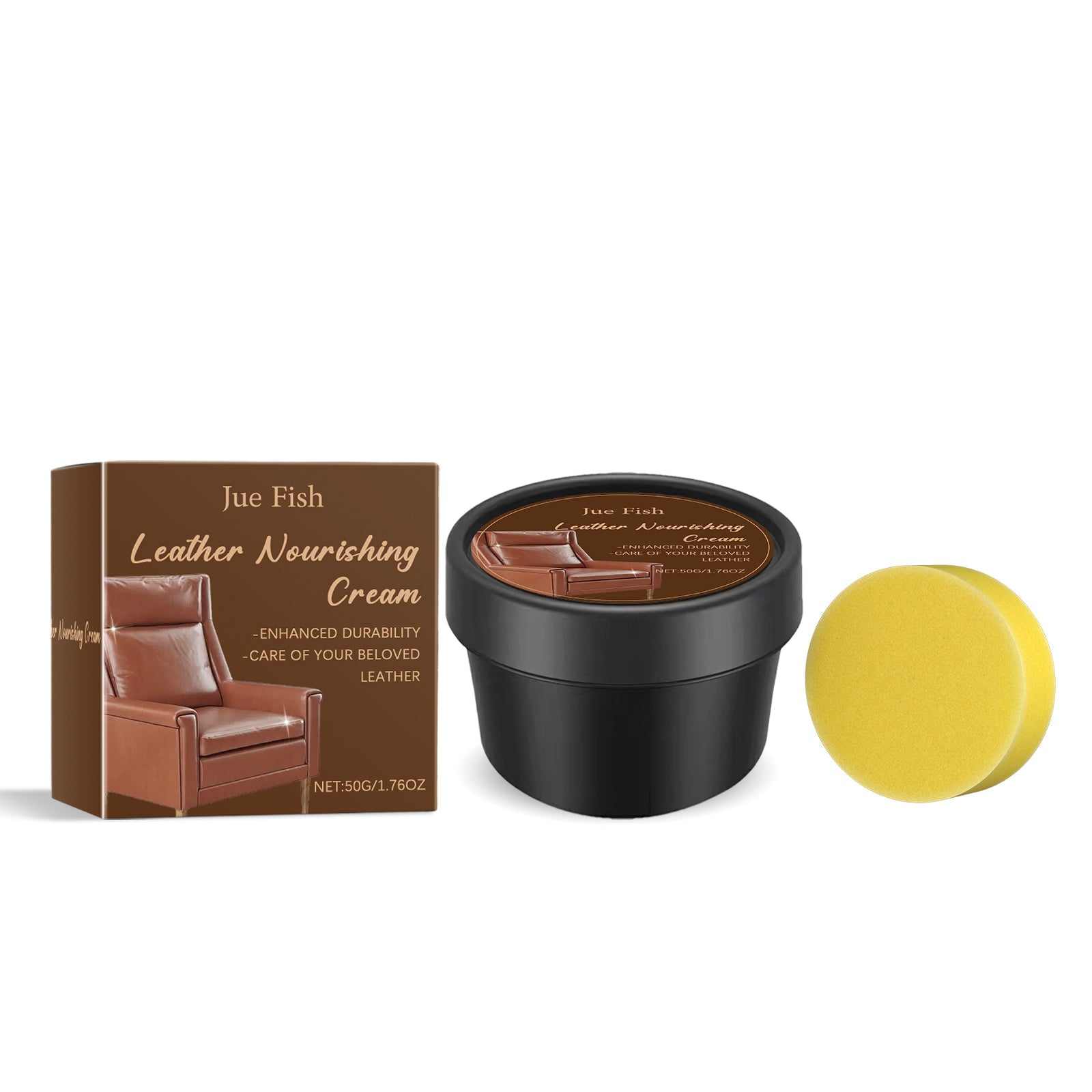Leather Scratch Repair Cream, Leather Bag Sofa Leather Shoes Nourishing Cream Care Cleaning Cream - Korvel