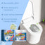 Oxygen Toilet Cleaner Powder, Easy Decontamination Keep Clean With A Quick Blistering Toilet Cleaner - Korvel