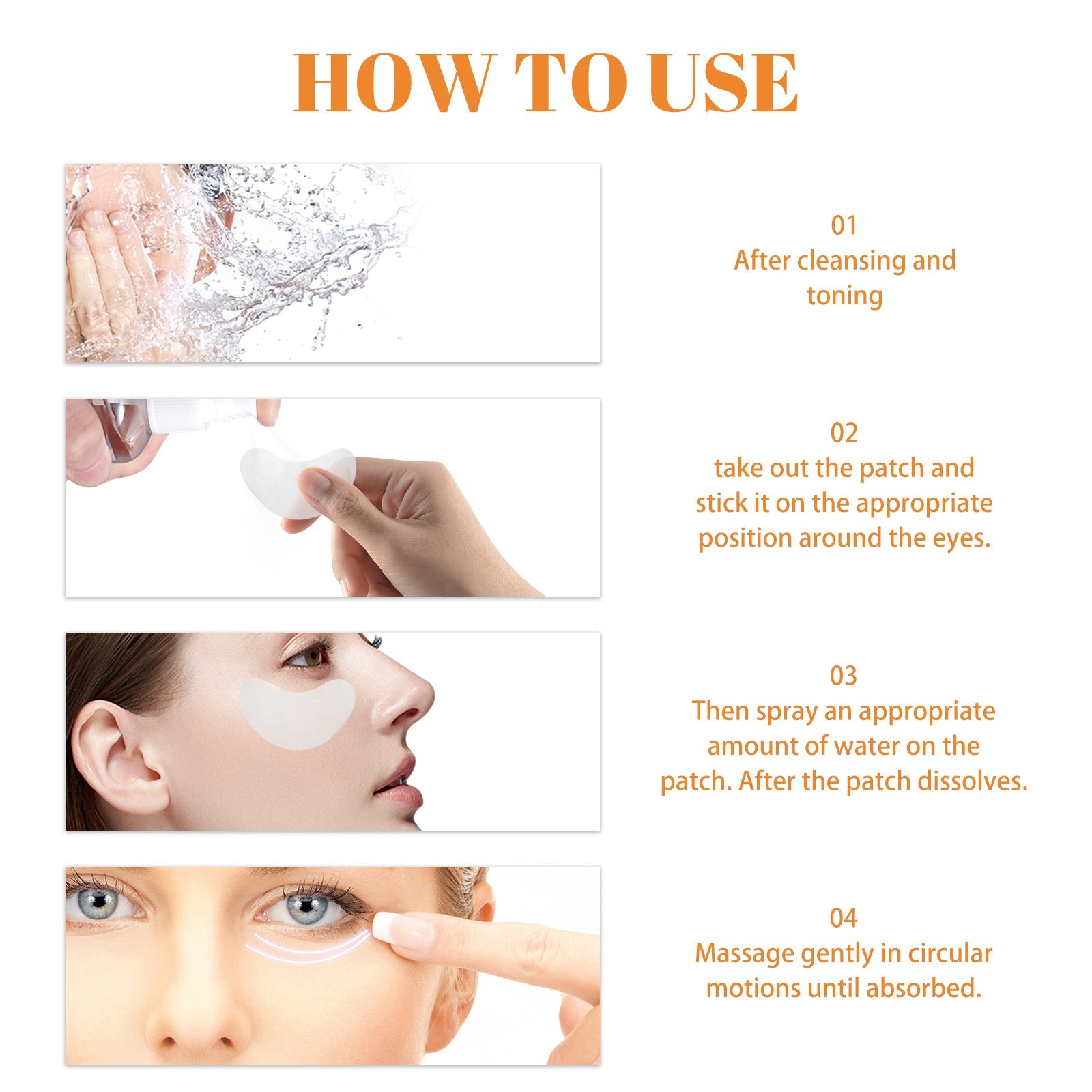 Highprime Collagen Film, Desalination Eye Fine Lines Crow's Feet Deep Black Rim Of The Eye Moist Firming Skin - Korvel