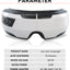 Eye Massager Vibration Therapy Air Pressure Heating Massage Relax Health Care Fatigue Stress Bluetooth Music Improve Vision - Korvel