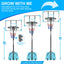 Portable Basketball Goal System with Stable Base and Wheels use for Indoor Outdoor teenagers youth height adjustable - Korvel