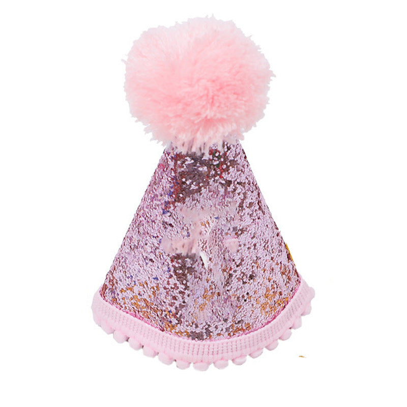 Pet Birthday Set  Triangle Scarf Hat Pet Party Decoration Styling Outdoor Creative - Korvel