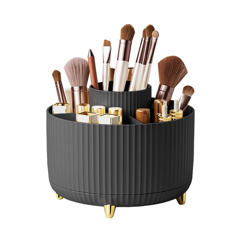 Home desktop rotatable dustproof large capacity pen holder storage box bathroom cosmetics sundries storage box - Korvel