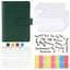 Carnet de budget à anneaux A6 - Cuir PU Macaron