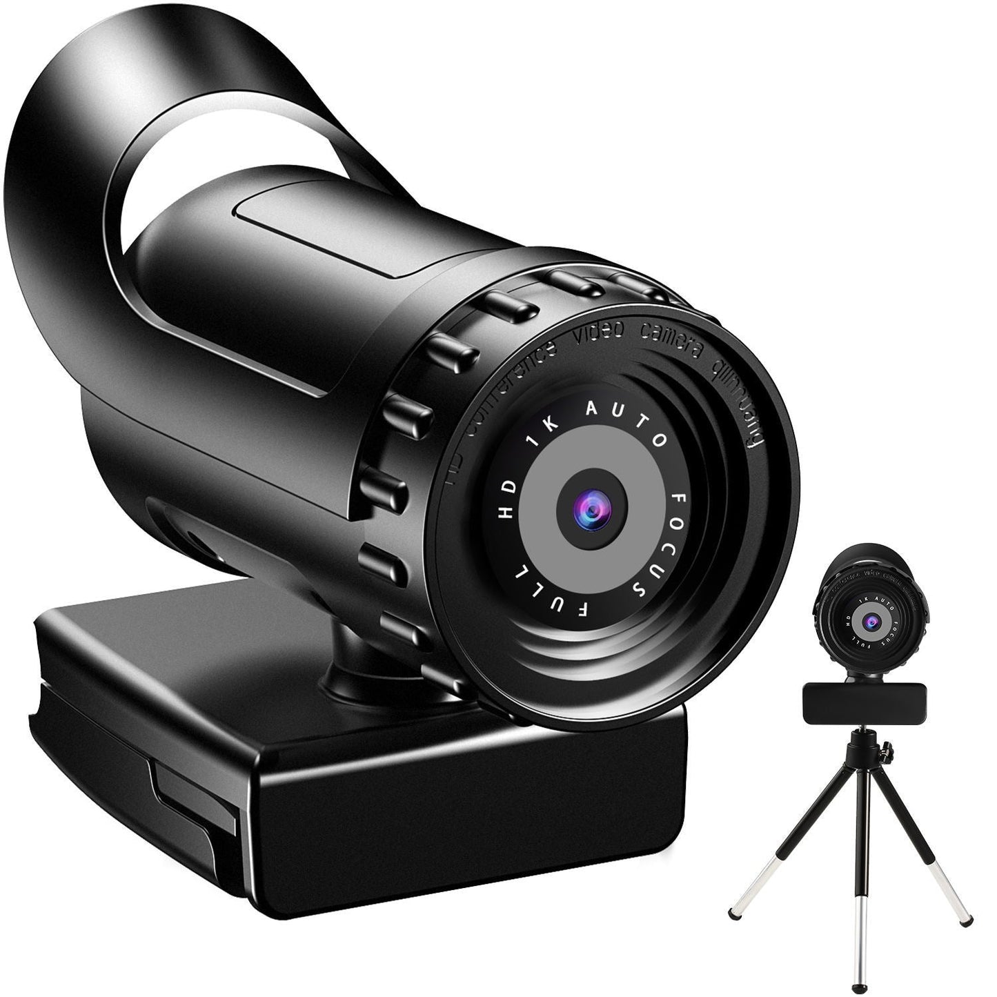 Cámara web USB HD 4K con enfoque automático para una claridad impresionante