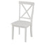 Orisfur 5 Pieces Dining Table and Chairs Set for 4 Persons Kitchen Room Solid Wood Table with 4 Chairs MDF + White + Solid Wood - Korvel