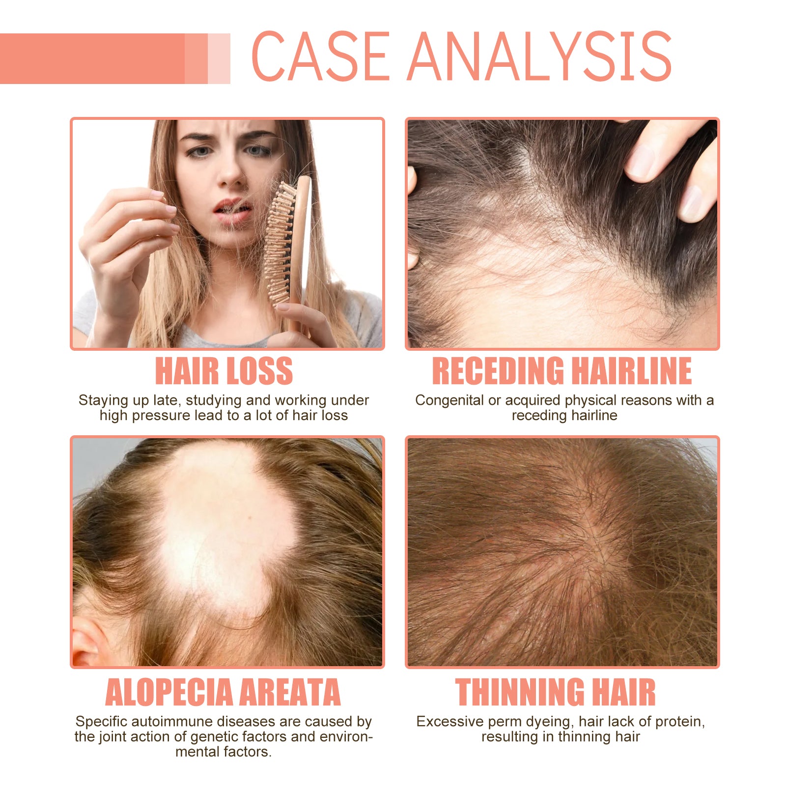 Grapefruit Hair Mist, Repair Damaged Hair Moisturizing And Thickening Hair Stabilization Spray - Korvel