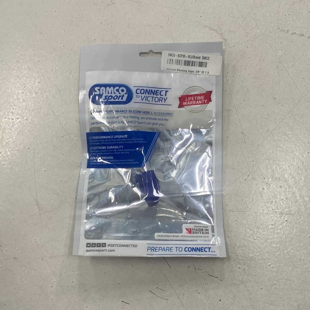 Tapones de Silicona SAMCO - 3/8" ID, 1 3/16" Longitud, Azul