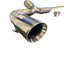 Silencieux d'échappement arrière en fibre de carbone SPDZ1 pour BMW F30 F32