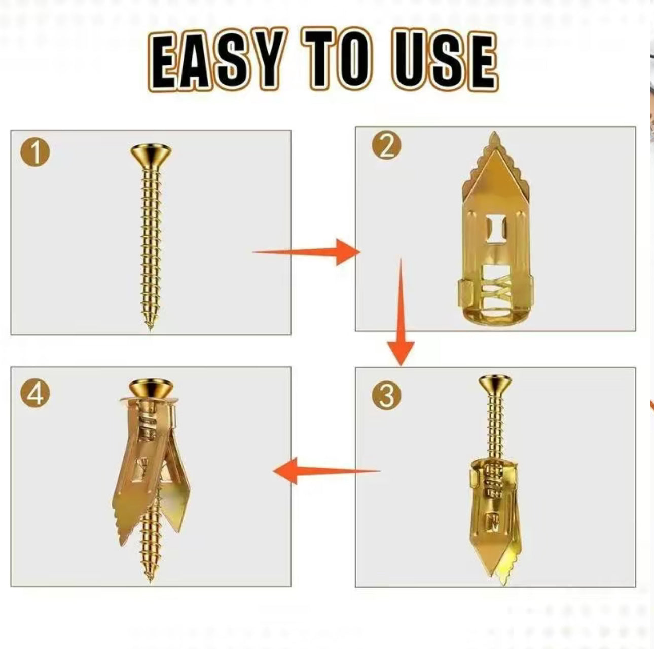 DrywallGrip Anchors & Screws - Korvel