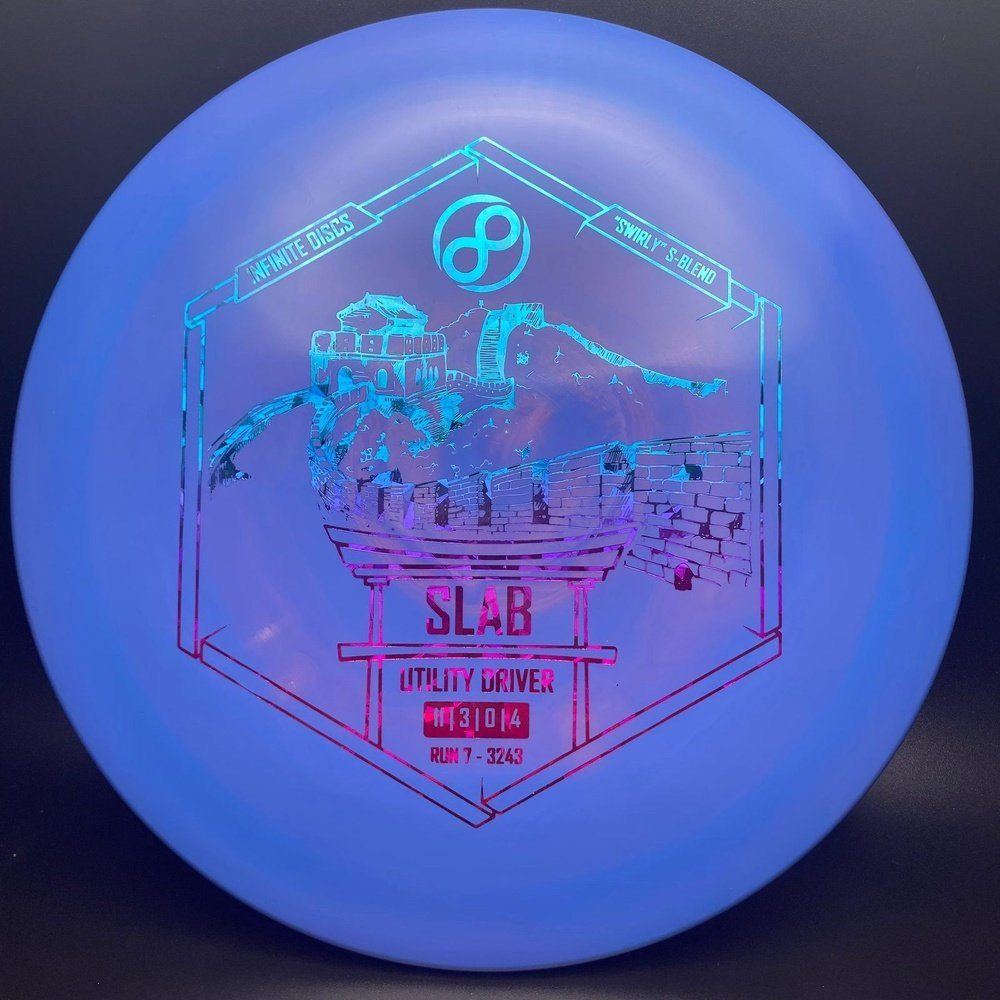 Swirly S-Blend Slab Disc Golf Driver