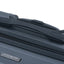3 Piece Luggage Sets ABS Lightweight Suitcase with Two Hooks, Spinner Wheels, TSA Lock, (20/24/28) Gray - Korvel