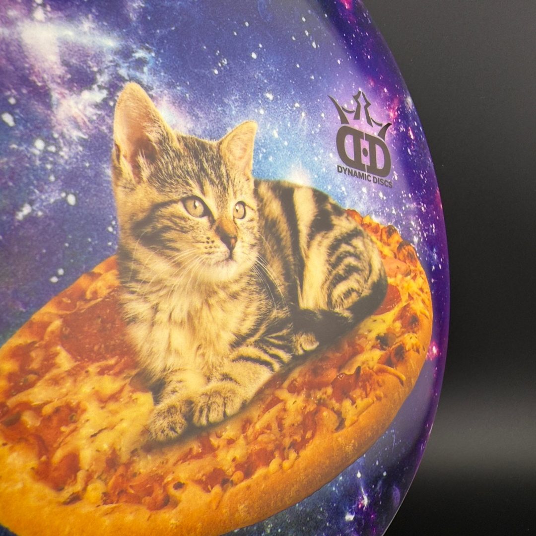 Fuzion Judge - DyeMax - Space Kitty Pizza Disc Golf Putter