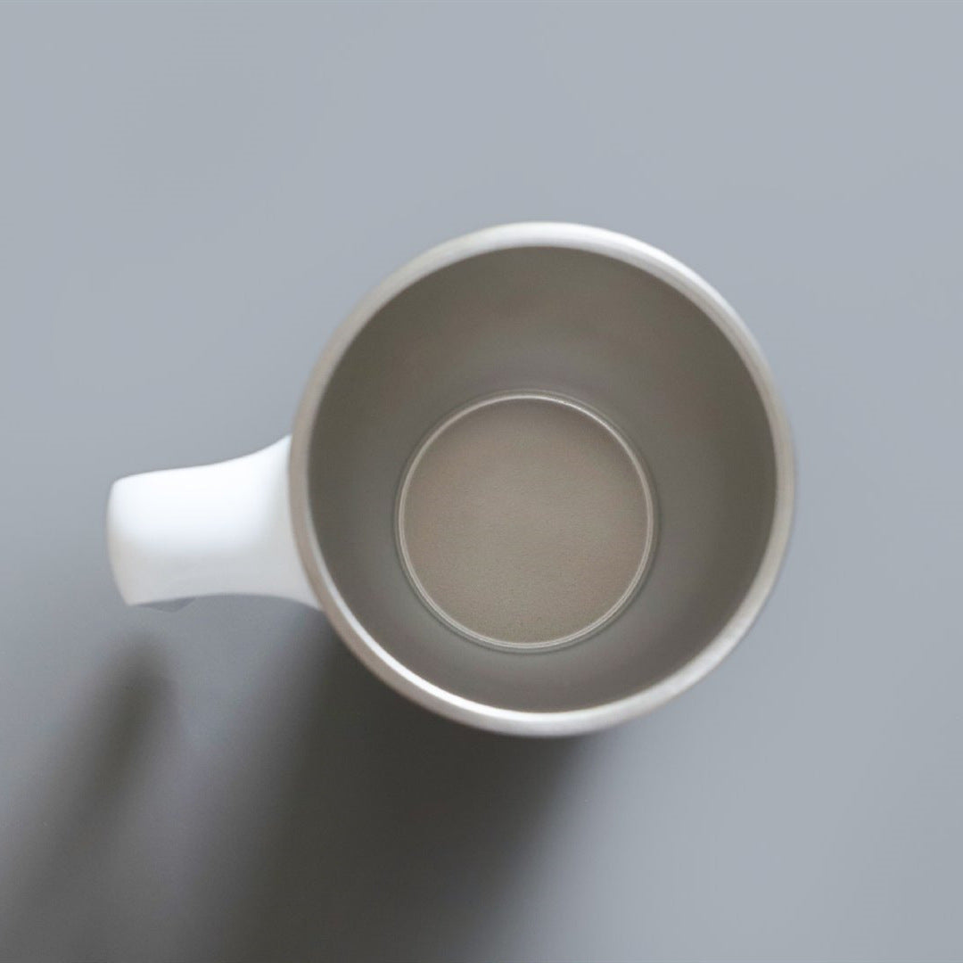 Inner Plastic Outer Steel Belt Handle Stainless Steel Thermos Cup Creative Office Anti-Fall Magic Suction Cup Does Not Pour The Cup - Korvel