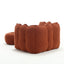 Soft Bean Bag Chair with High Resilient Foam(Chips)for living room and bedroom Comfortable Square Lazy Sofa with  Footstool - Korvel