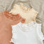 Baby Pit Thread Crawling Clothes Spring/Summer Wooden Ear Edge Girls' Harper+Drawstring Big PP Pants Set - Korvel