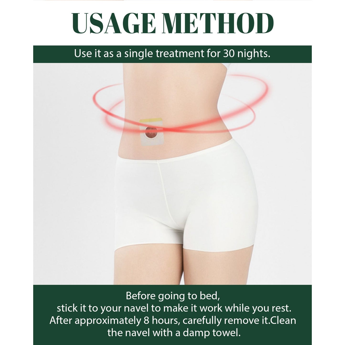 Sugar Soothing Belly Button Stick for Body Contour