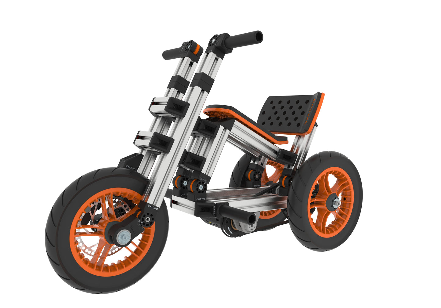 Modular design High-strength material electric innovation kart, more than 20 kinds of assembly methods - Korvel