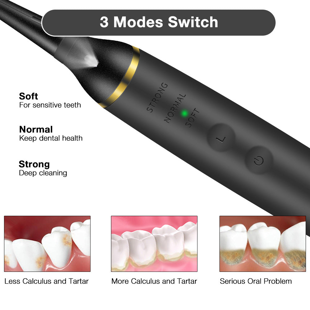 Portable Electric Tooth Scaler Dental Care Tool Adult Beauty Tooth Scaler To Remove Calculus - Korvel