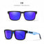 Classic polarized sunglasses for men and women ultra light driving glasses colorful real film sunglasses - Korvel