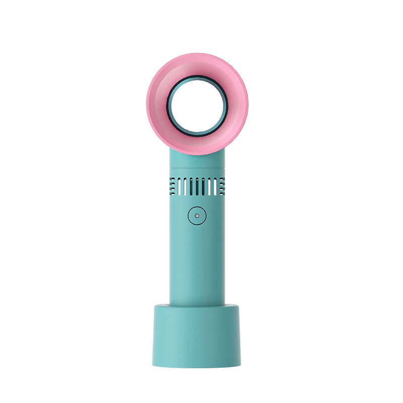 Mini Portable USB Rechargeable Handheld Fan with Night Light