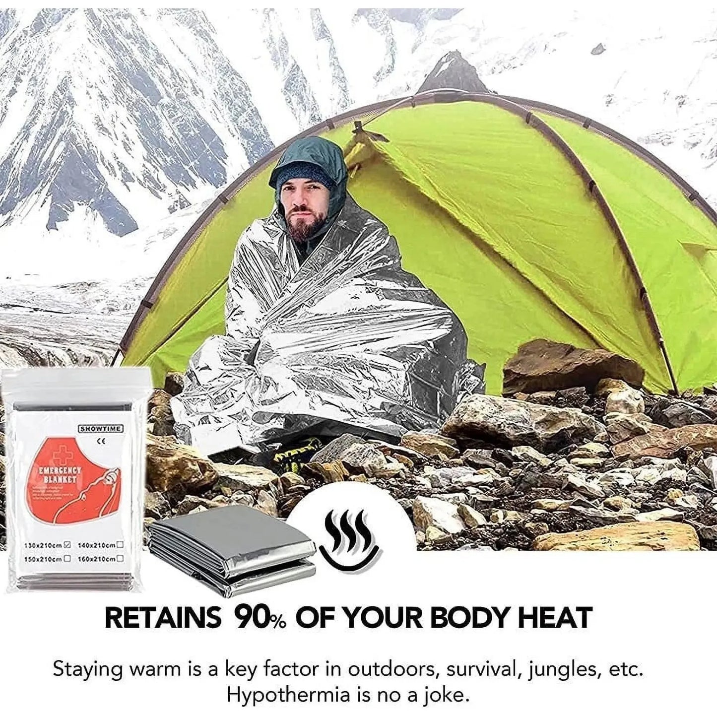 70-Piece Premium Survival First Aid Kit