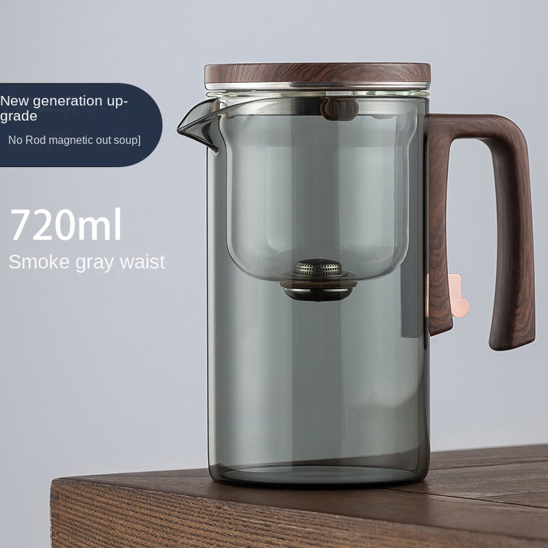 Xiaoman Elegant Magnetic Suction Glass Teapot