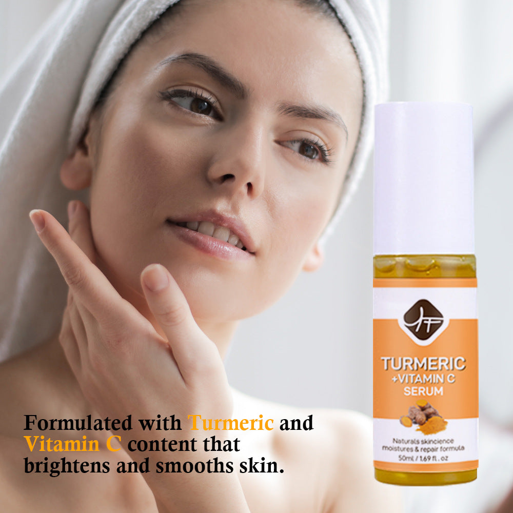 Turmeric essence solution acne removing and printing fade improve darkness moisturize and moisturize the original liquid - Korvel