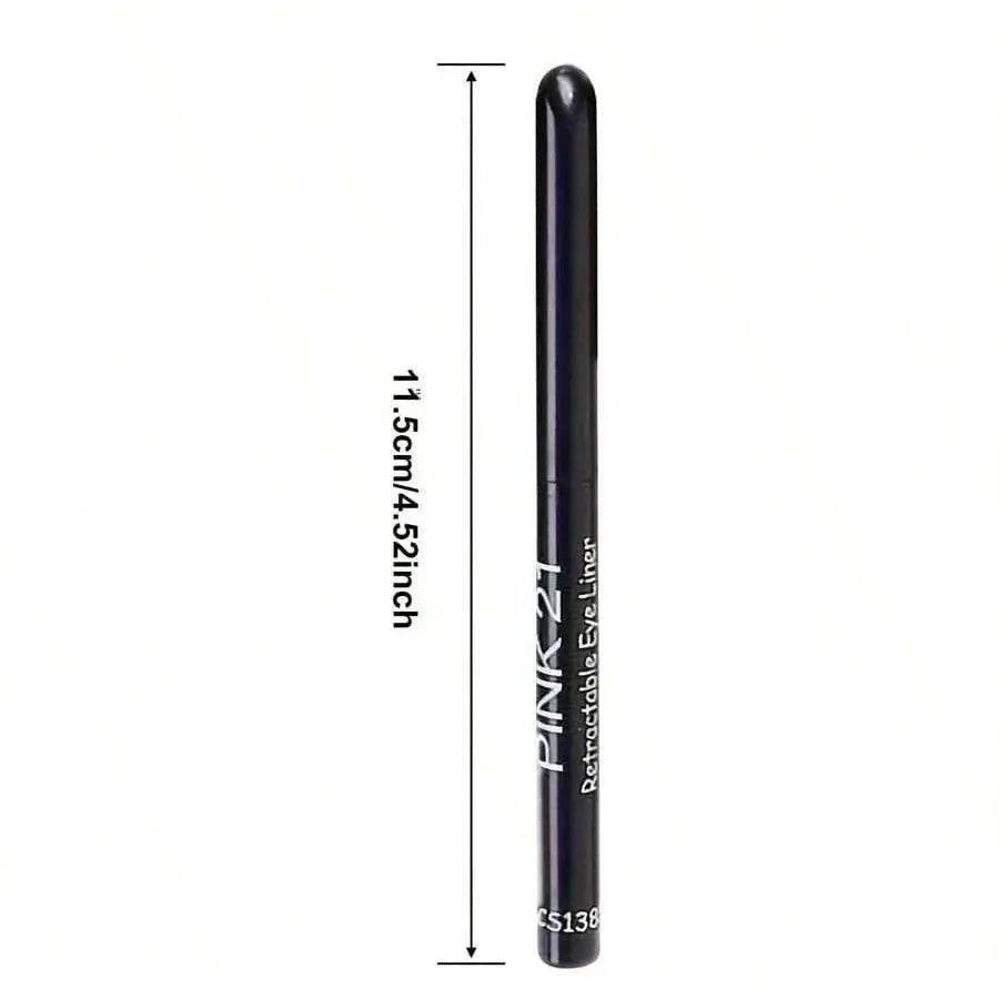 Lápices de Eyeliner Negro Impermeables de 3 Piezas - A Prueba de Manchas y de Larga Duración