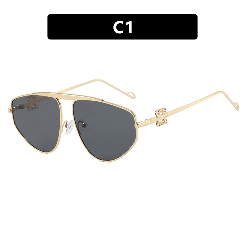 Irregular Frameless Sunglasses - UV400 Protection