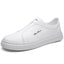 Sneakers with a casual style and anti slip lace up flat bottom with soft sole and soft surface can be easily kicked with one foot - Korvel