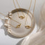 18K Gold-Plated Knotted Necklace - Korvel