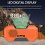 Radio de Emergencia Premium para Exterior con Bluetooth y Carga Solar