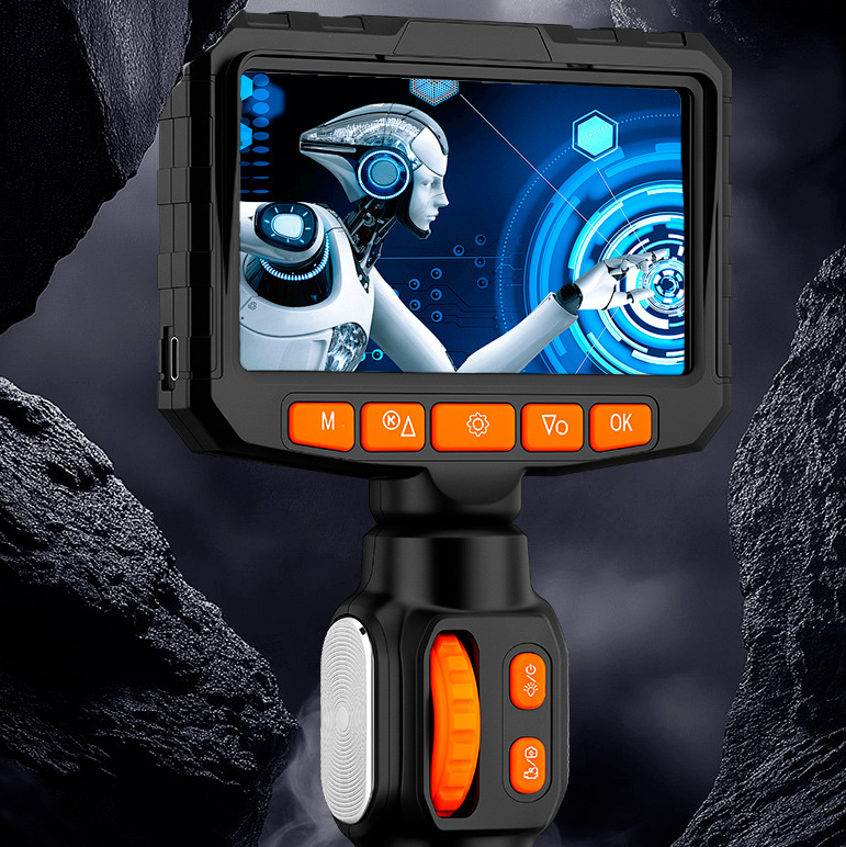 Endoscope auto repair engine carbon deposition detection industrial pipeline inspection 360 degree steering waterproof - Korvel