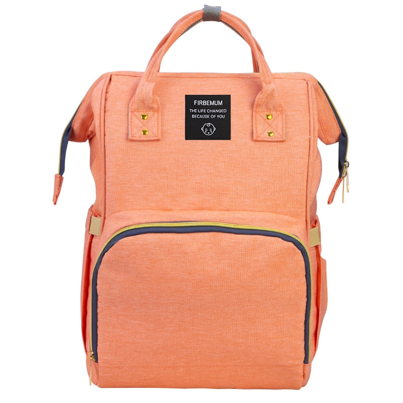 Bolsa de pañales de gran capacidad Lequeen - Mochila de viaje premium