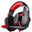 G2000 Head Mounted Gaming Earphones with Wired Illumination Heavy Bass Earphones Computer Esports PS4 Earphones - Korvel