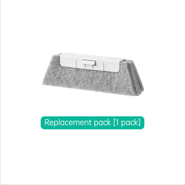 Two In One Detachable Window Slot Cleaning Brush, Door and Window Groove Brush, Glass Window Slot, Window Sill Gap Brush - Korvel