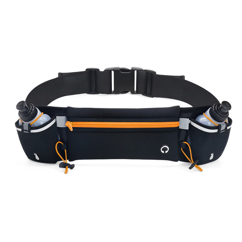 New Outdoor Sports Waist Bag Fitness Multi functional Water Bottle Bag Close fitting Running Phone Waist Bag Marathon Bag - Korvel