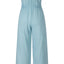 Tied Cutout Tube Wide Leg Jumpsuit - Korvel