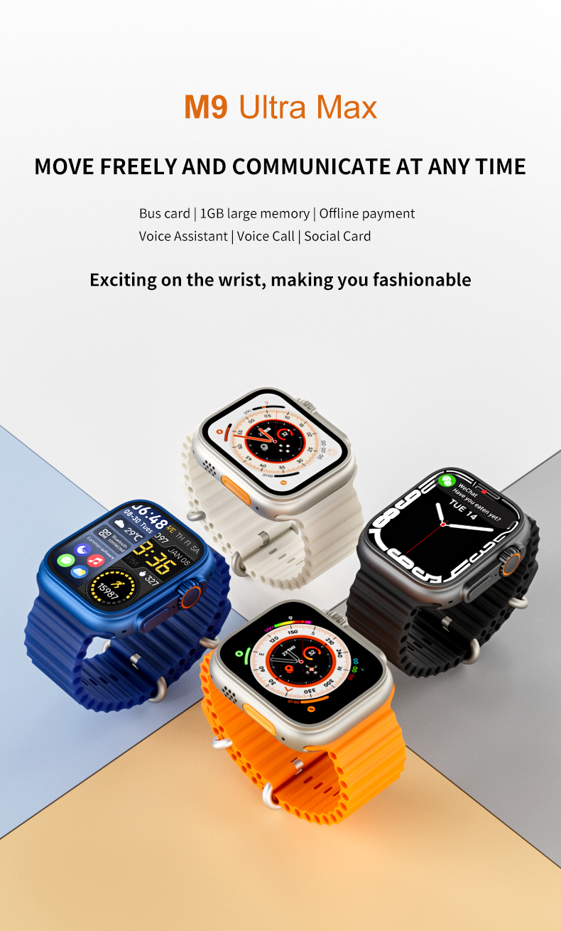 M9 Ultra Max Smart Bracelet
