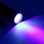 Mini Linterna UV 9LED para Detección de Tinta Invisible