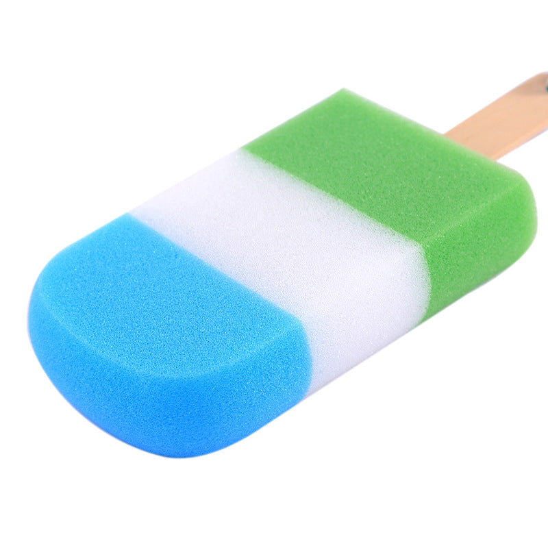 Esponja Cepillo Multi-Funcional en Forma de Helado para Limpiar