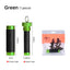 Aluminum alloy traction rod – anti-slip rubber, hook line for pulling/knotting, fishing tool with hand & line protection. - Korvel