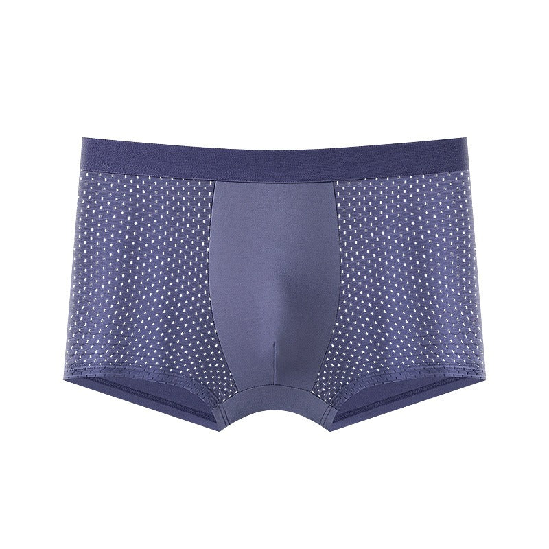 Men's Ice Silk Boxer Briefs - Breathable & Seamless