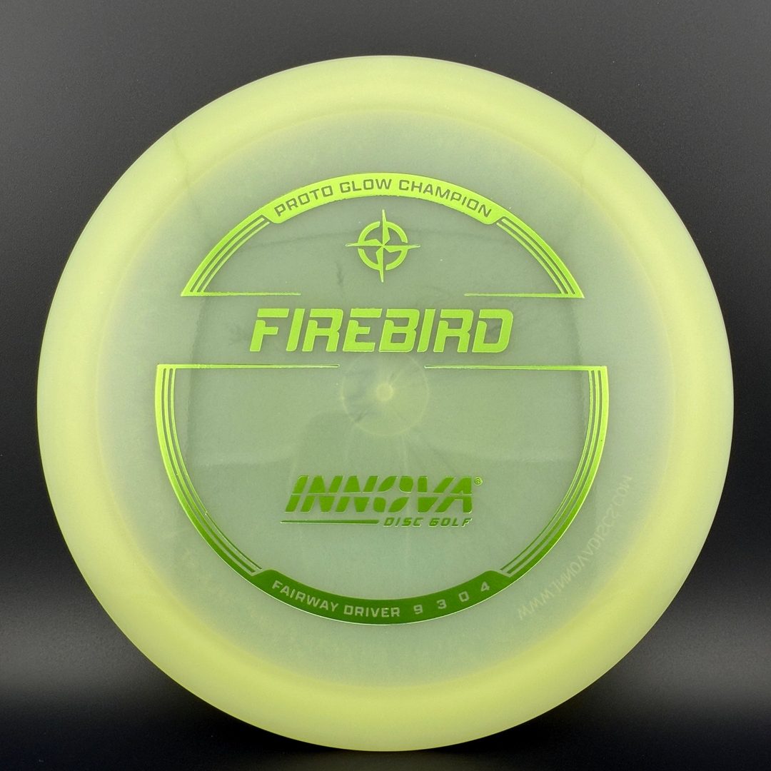 Proto Glow Champion Firebird Disc Golf Disc